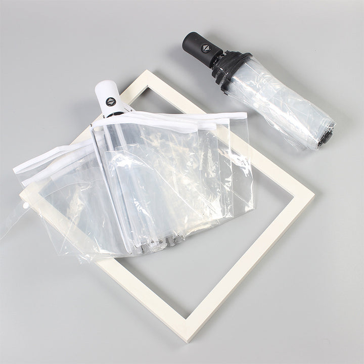 Women Folding Umbrella Bowlift