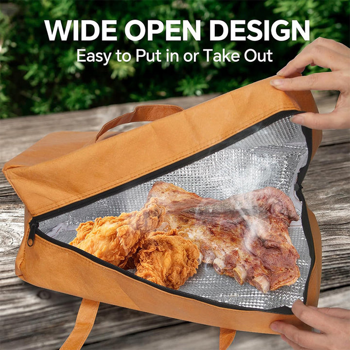 Insulated transport bag for food Bowlift
