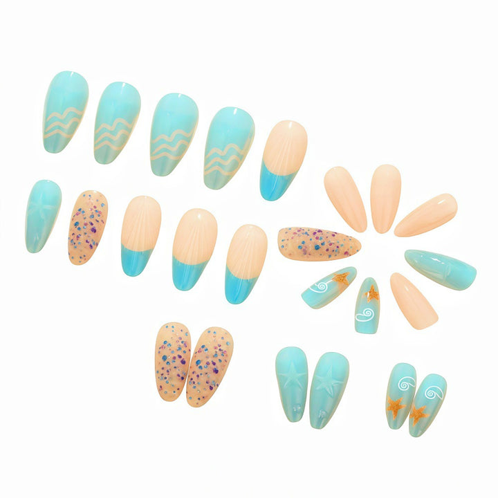 Creative artificial nails in maritime design Bowlift