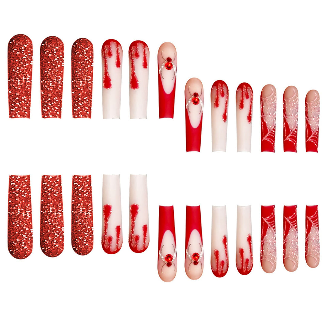 Stylish Long Acrylic Nail Art Extensions Bowlift