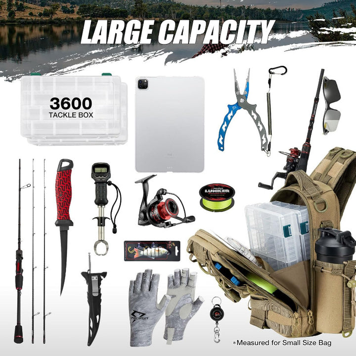 Fishing Gear Tactical Backpack Bowlift