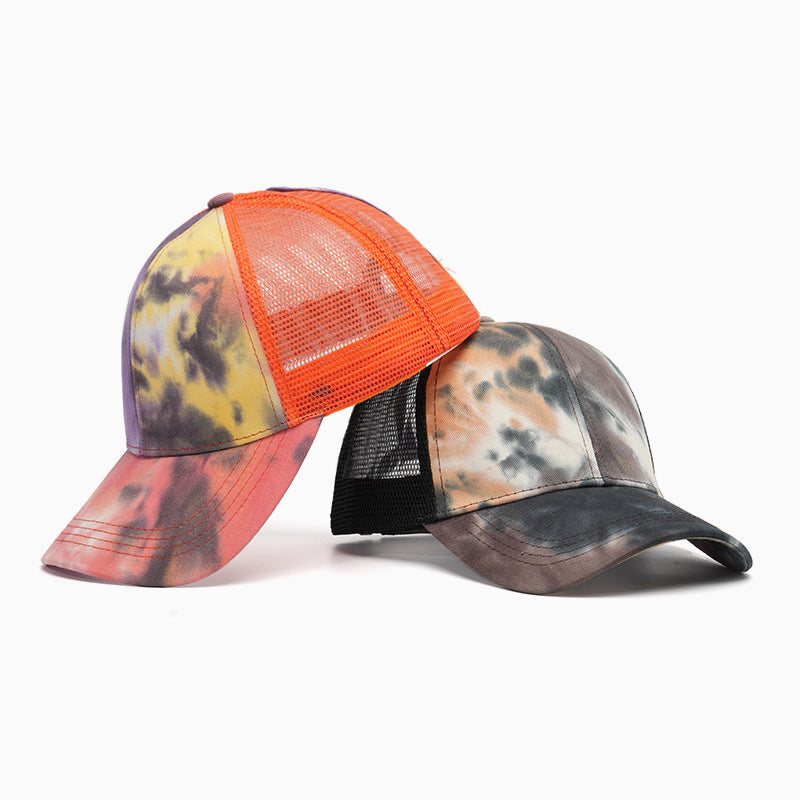 Ladies fashion trucker cap with gradient Bowlift
