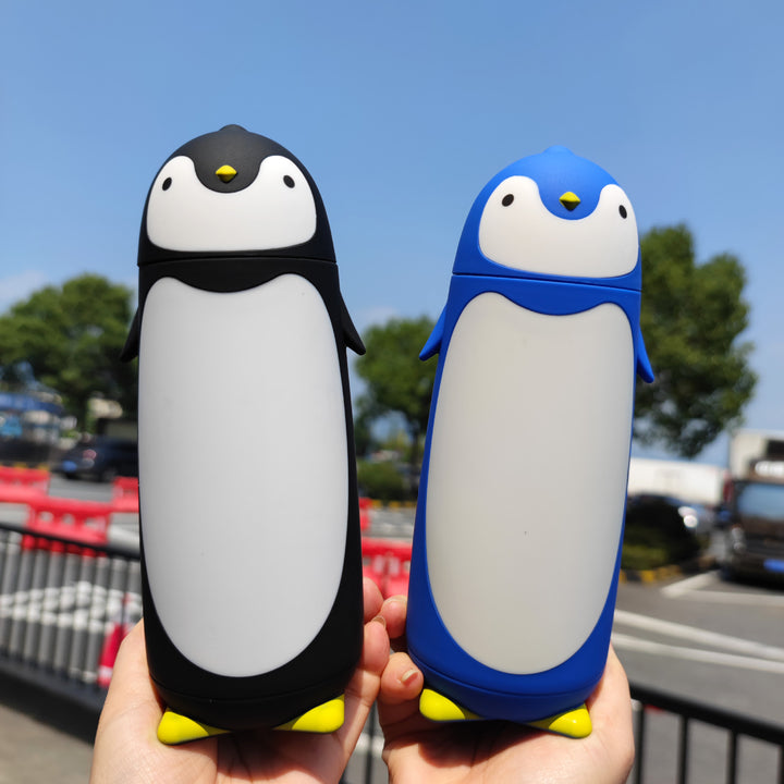 Ladies creative drinking bottle in penguin design Bowlift