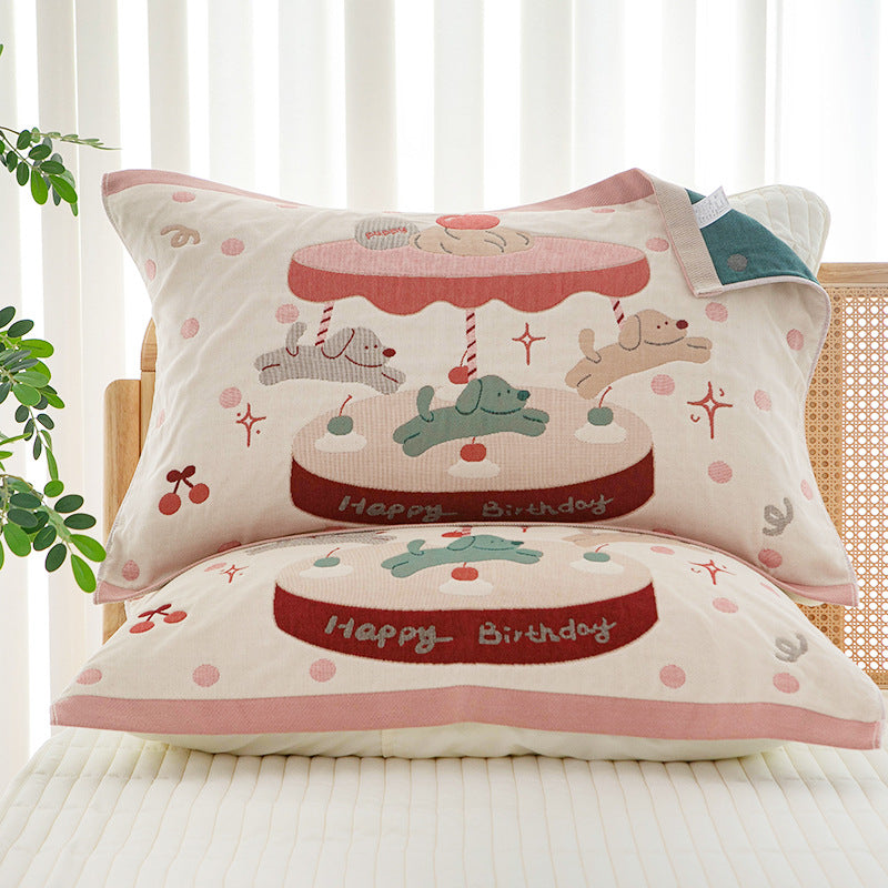 Women's pillowcases with cute animal motif Bowlift