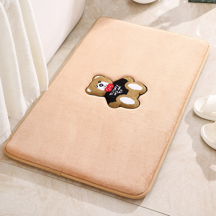 Cute Animal-Themed Bath Mat