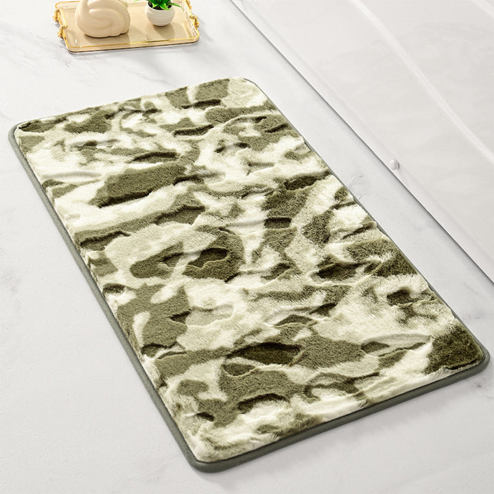 Luxurious Faux Fur Bath Mat