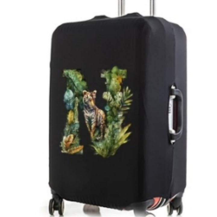 Unisex hard shell suitcase with unique tiger design Bowlift