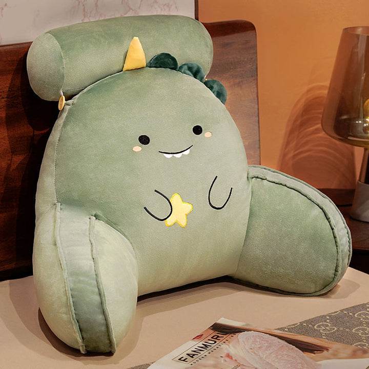 Cozy back support pillow with bear motifs Bowlift