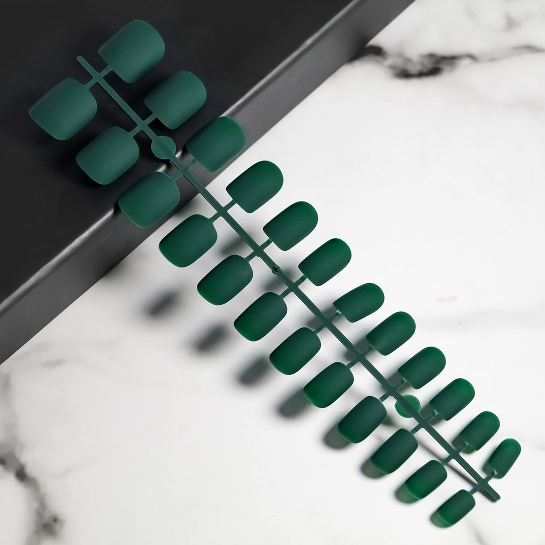 Matte Finish Press-On Nail Tips Bowlift