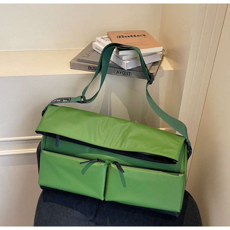Multi-Pocket Waterproof Messenger Bag Bowlift