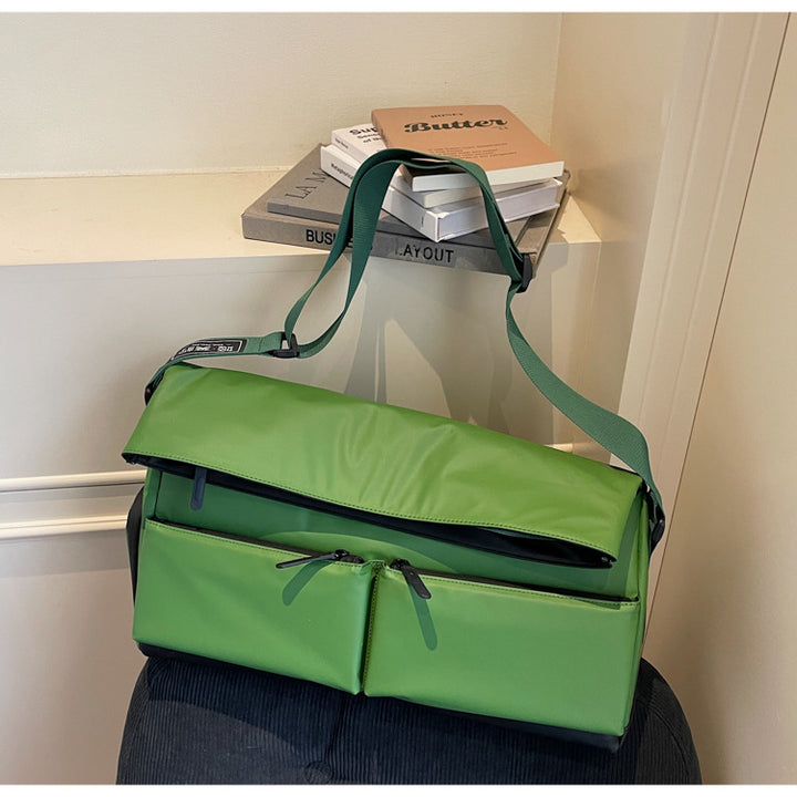 Multi-Pocket Waterproof Messenger Bag Bowlift