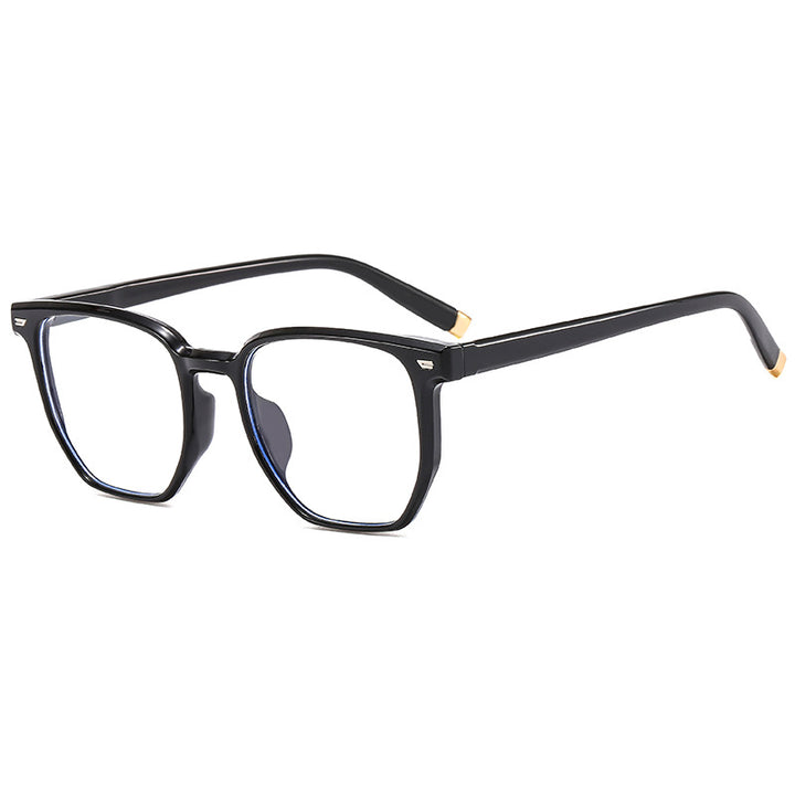 Women's fashionable transparent sunglasses in elegant hexagon design Bowlift