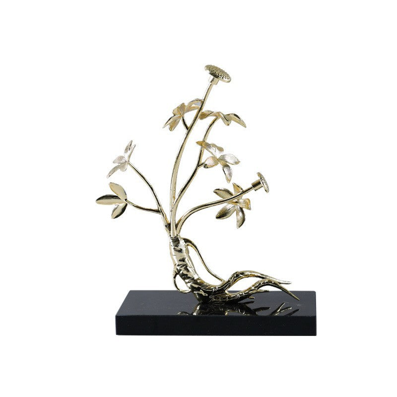 Elegant Decorative Floral Sculpture