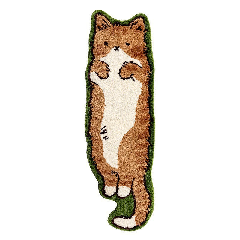 Cute Cat-Shaped Bath Mat