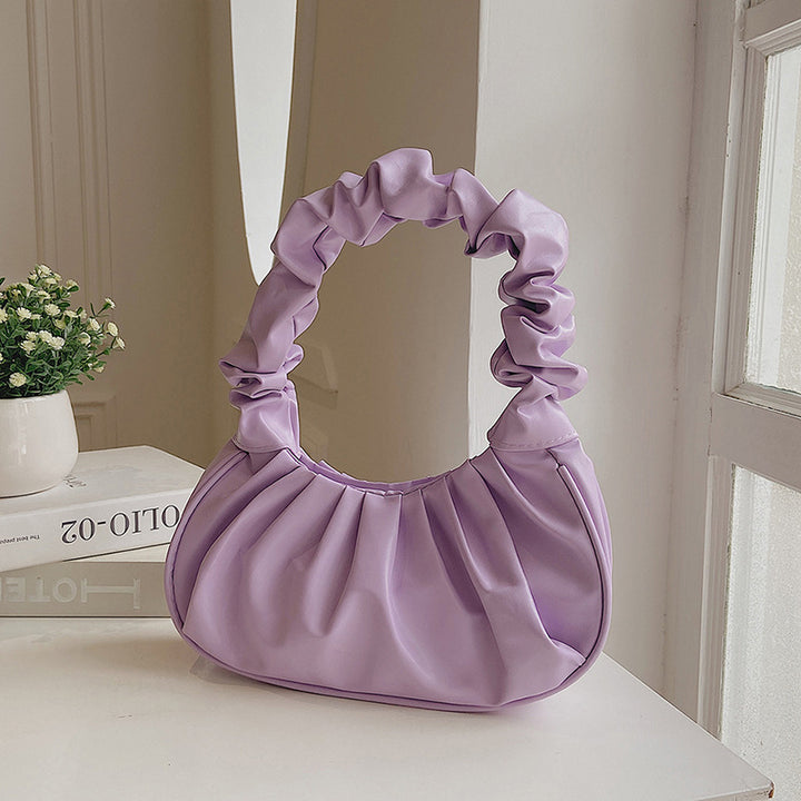 WoFashionable Ruched Handbag Bowlift