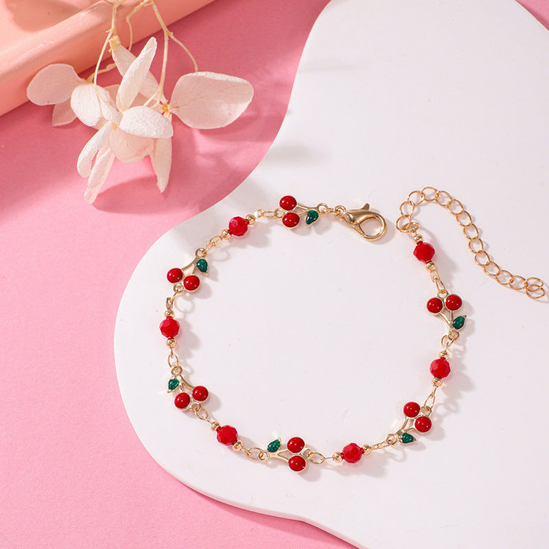Cherry Blossom Charm Bracelet Bowlift