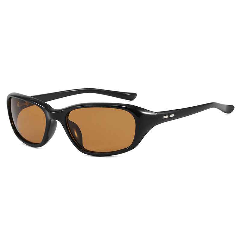 Women's sporty sunglasses with wide, ergonomic frame Bowlift