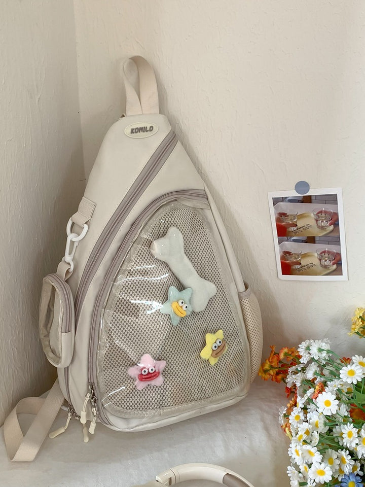 Unique Triangular Sling Bag
