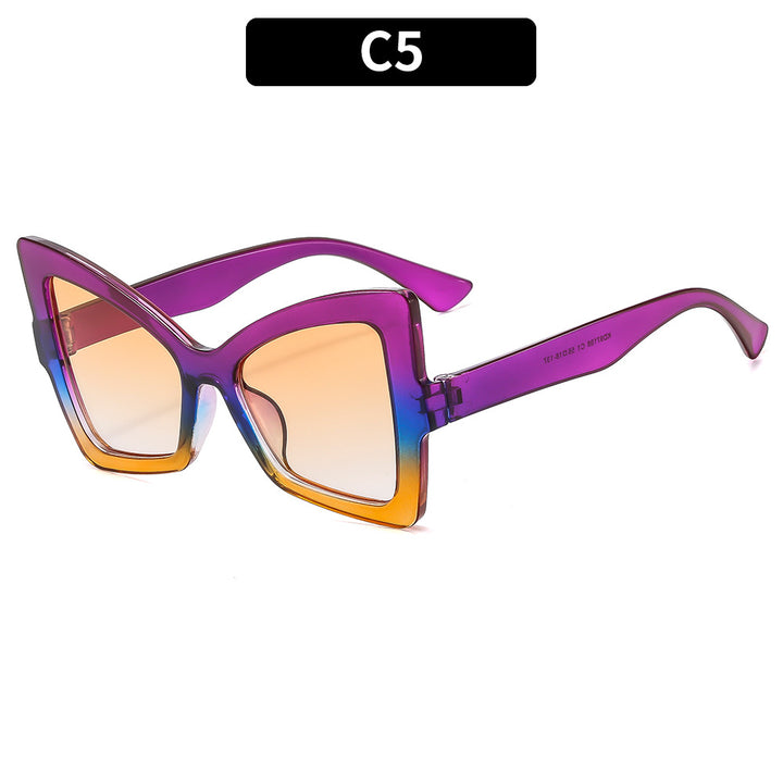 Bold Geometric Oversized Sunglasses