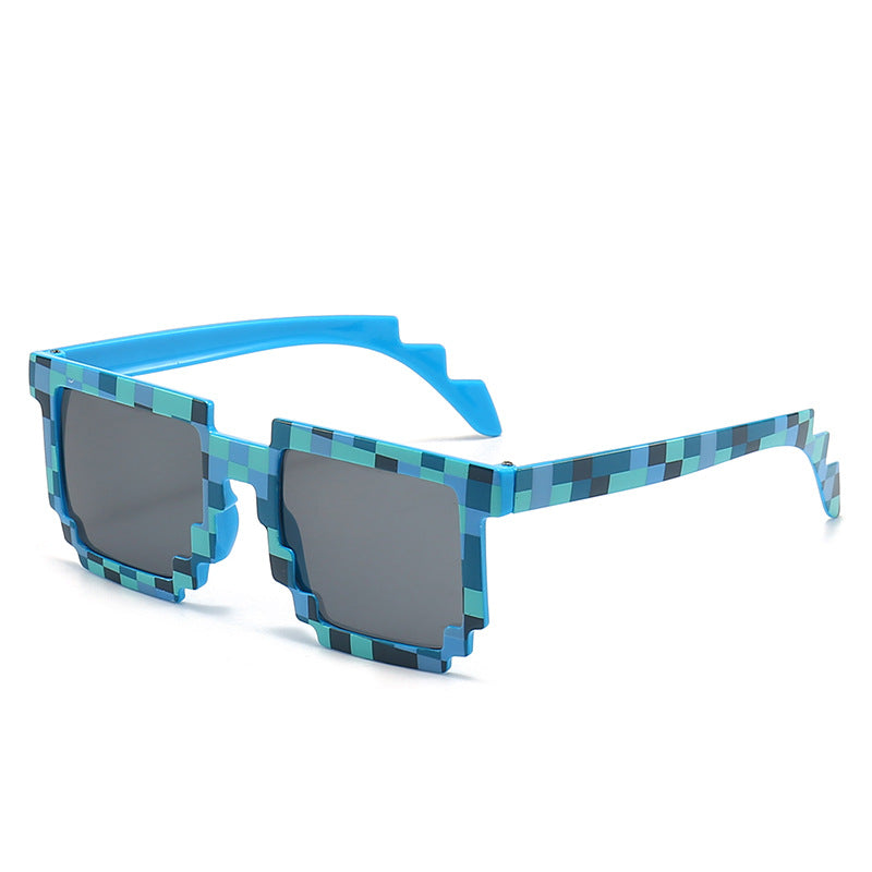 Pixelated Geometric Sunglasses