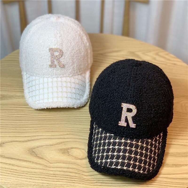 Women's Fuzzy Textured Baseball Cap Bowlift