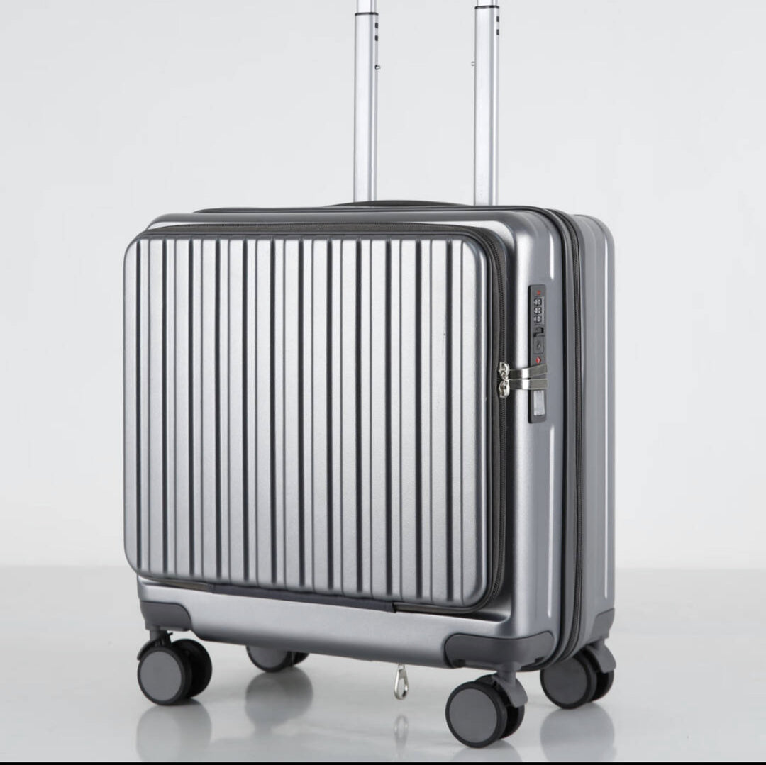 Unisex Compact Multi-Directional Spinner Suitcase Bowlift