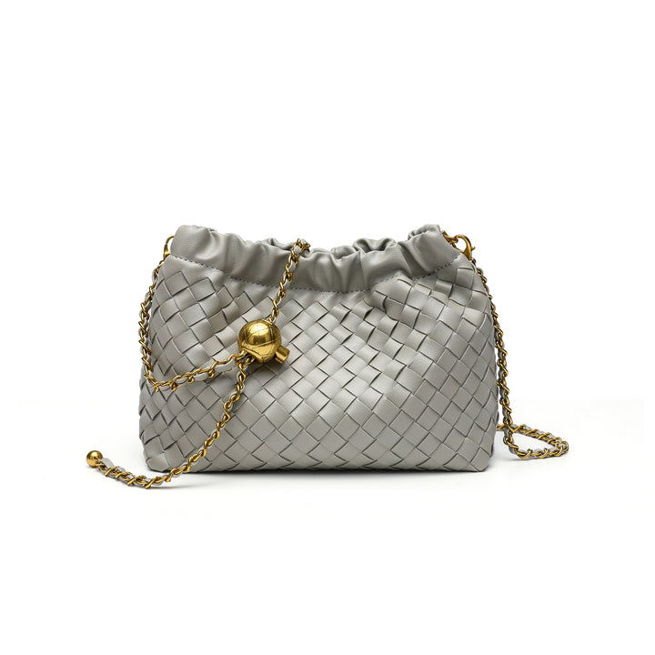 Chic Woven Evening Bag Bowlift