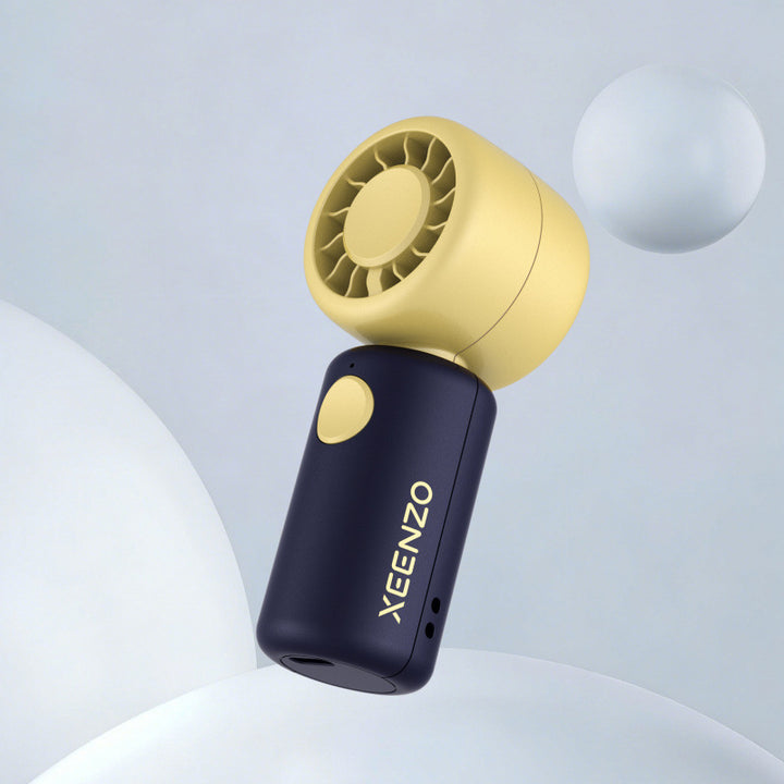 Compact Rechargeable Handheld Cooling Fan Bowlift