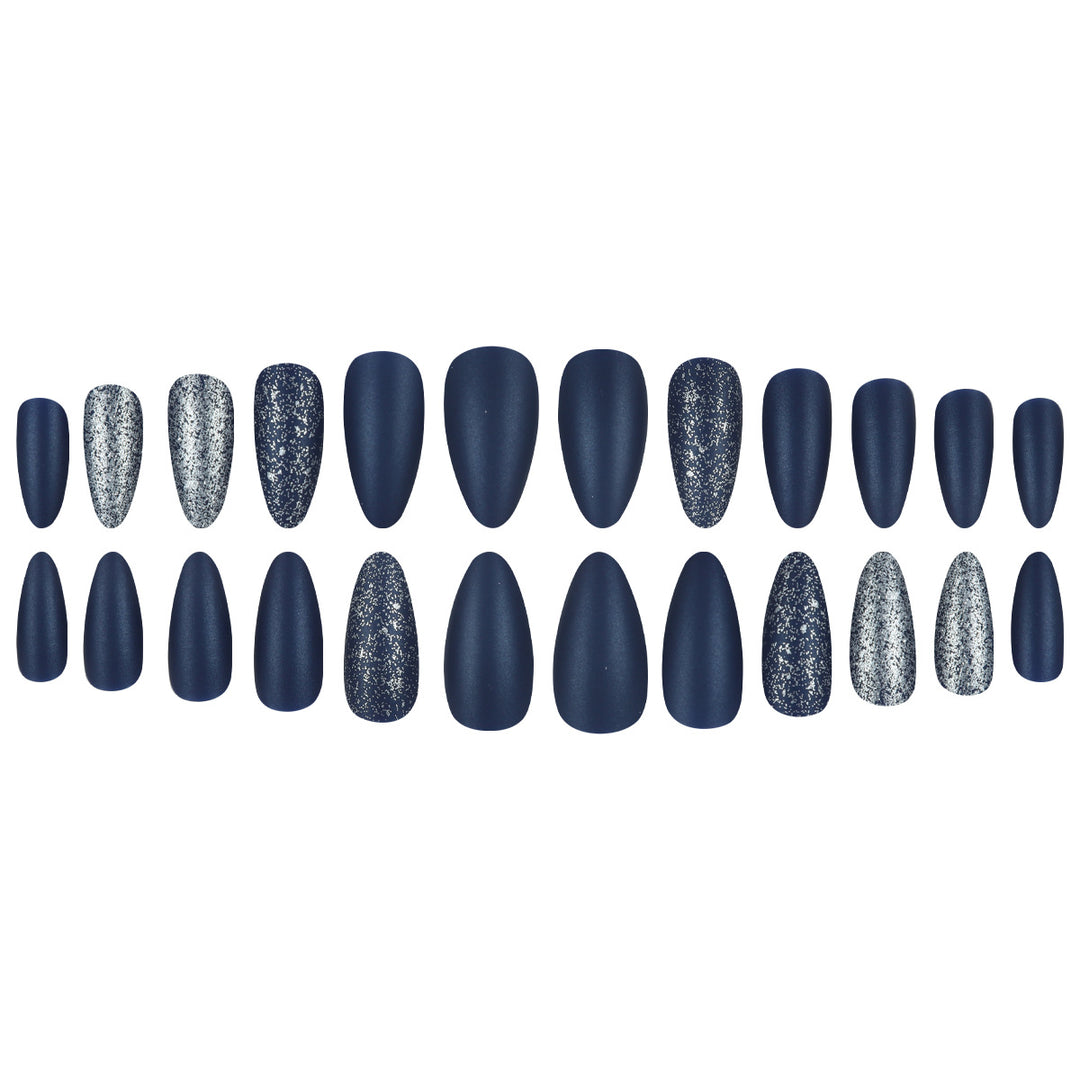 Glittery Stiletto Press-On Nail Set Bowlift
