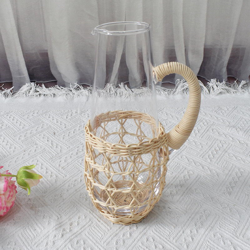 Modern Glass Pitcher Bowlift
