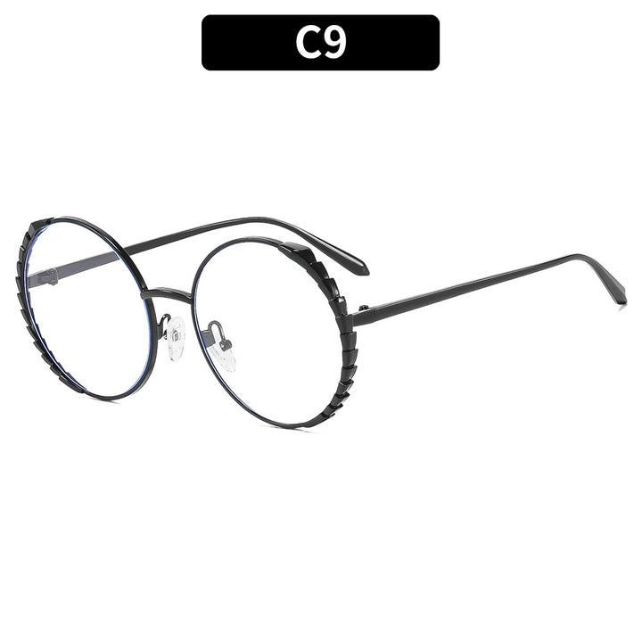 Elegant Round Frame Glasses