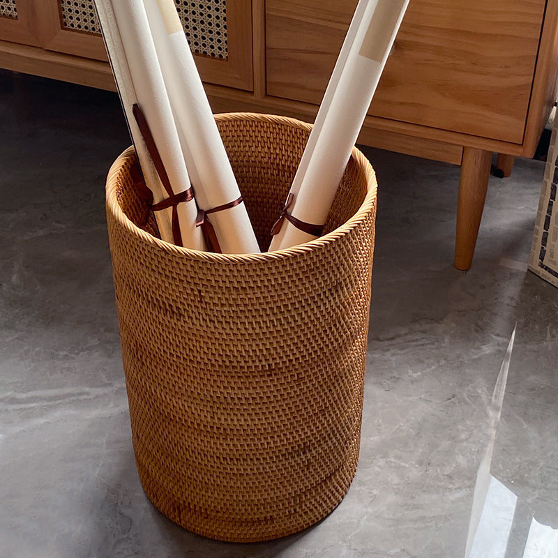 Women rectangular storage basket with practical handle Bowlift