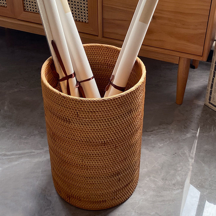 Women rectangular storage basket with practical handle Bowlift