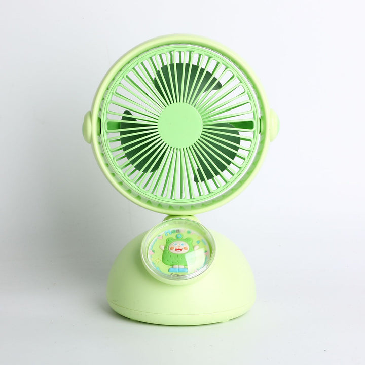 Unisex Portable Mini Fan with Creative Design and Music Box Function Bowlift