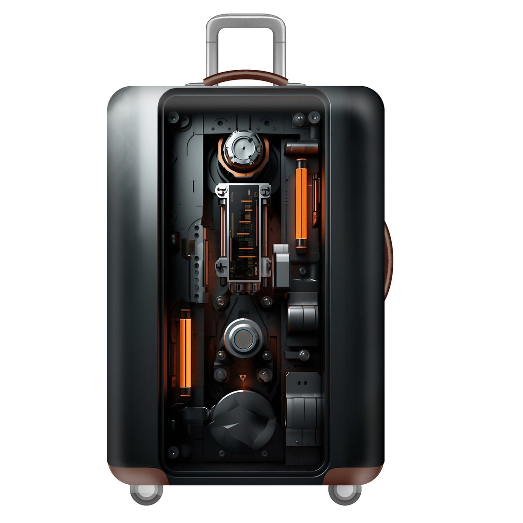 Unisex nan robust Hartschalen luggage with polycarbonate outer shell and car emblem motif Bowlift