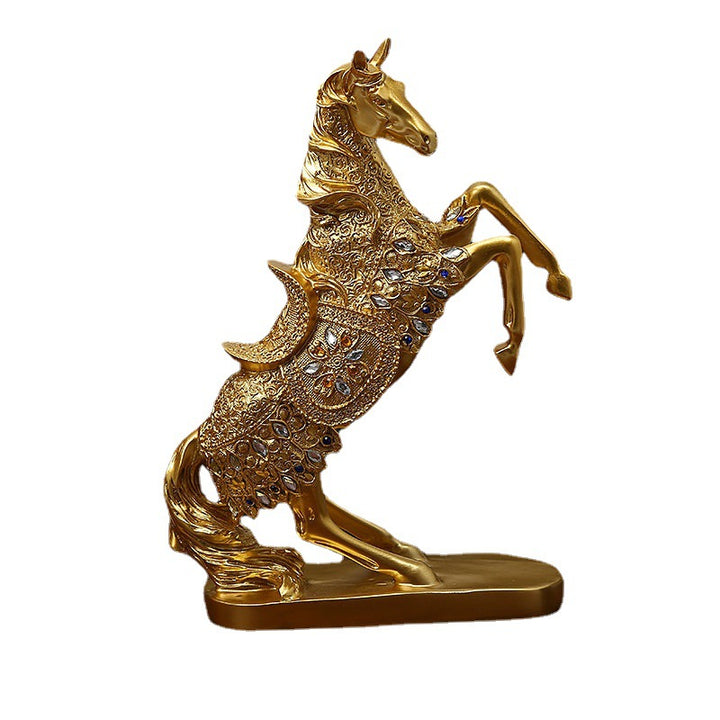 Elegant and artistic horse figure Bowlift