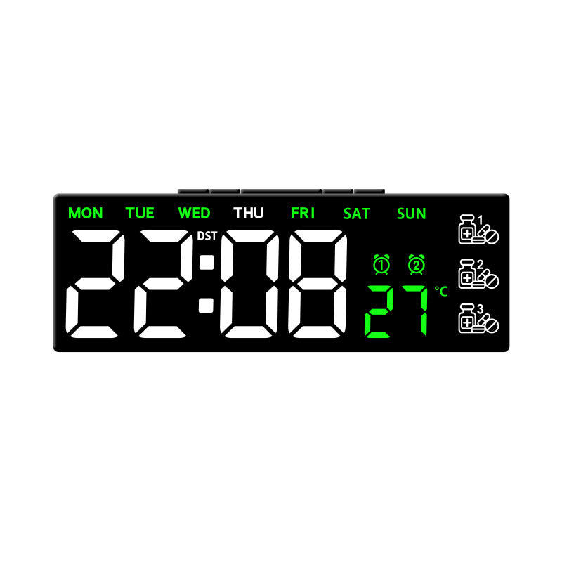 Digital multifunctional alarm clock with weather station and alarm functions Bowlift