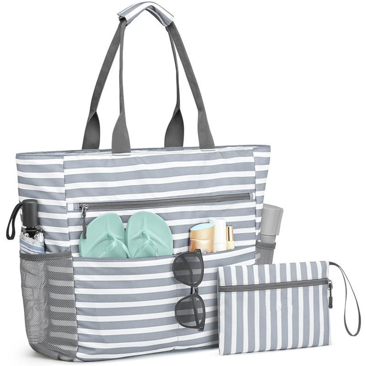 Large beach bag with functional internal organization Bowlift