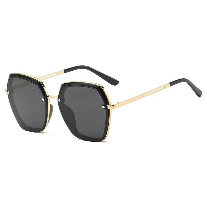 Elegant Geometric Frame Sunglasses