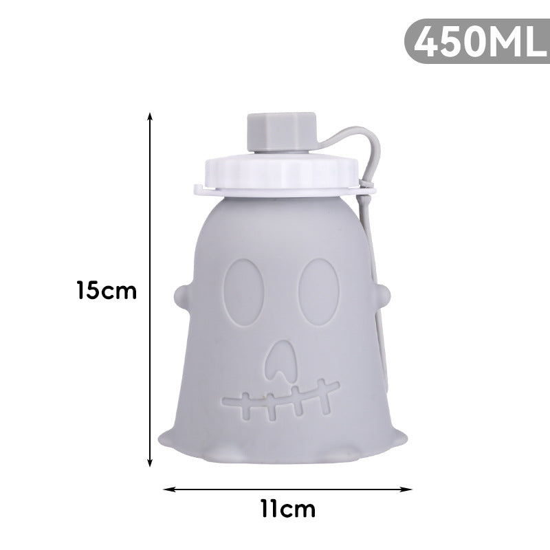 Women Creative Silicone Water Bottle Bowlift