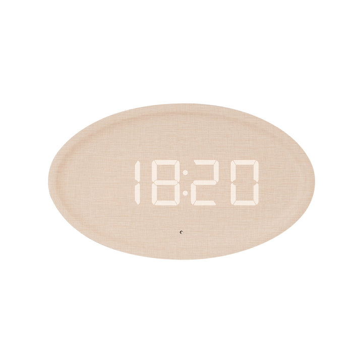 Digital Wall Clock in modern minimalist design Bowlift