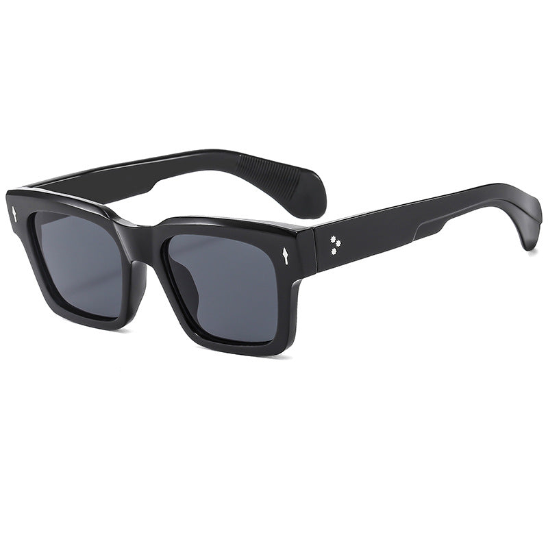 Ladies Square Sunglasses with Luxurious Frame and Protective UV Filter Bowlift