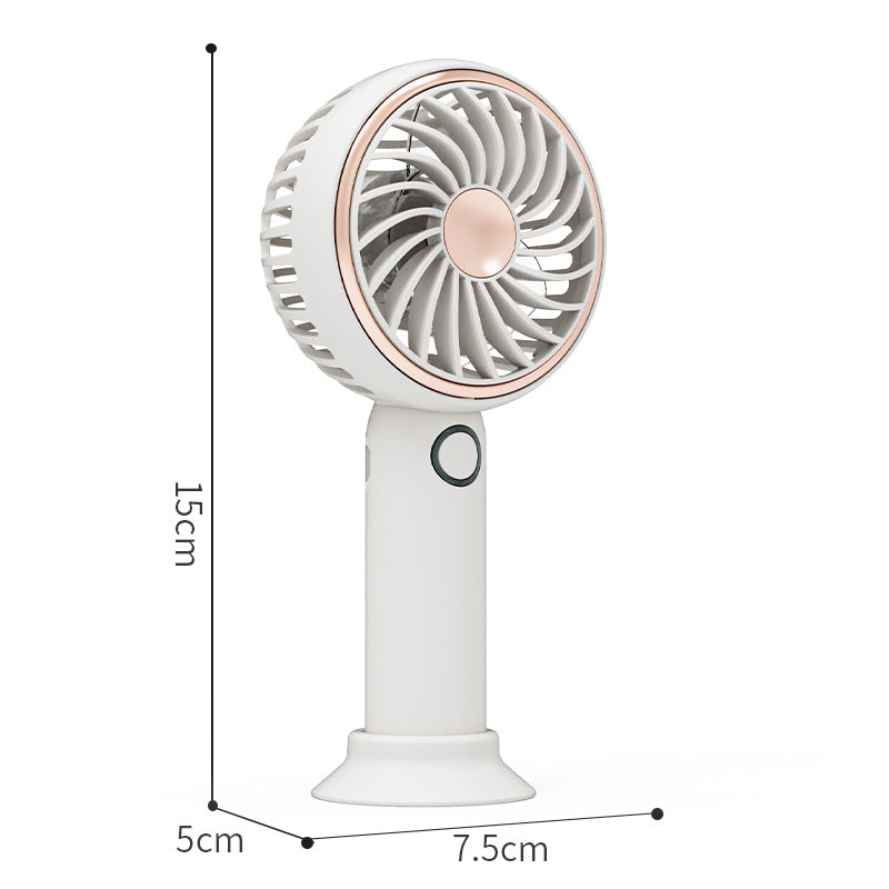 Women Portable Hand Fan with Powerful Battery and Ergonomic Design Bowlift