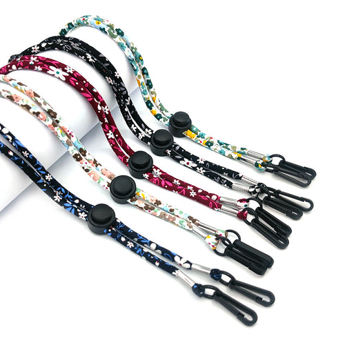 Adjustable Floral Eyewear Retainer Bowlift