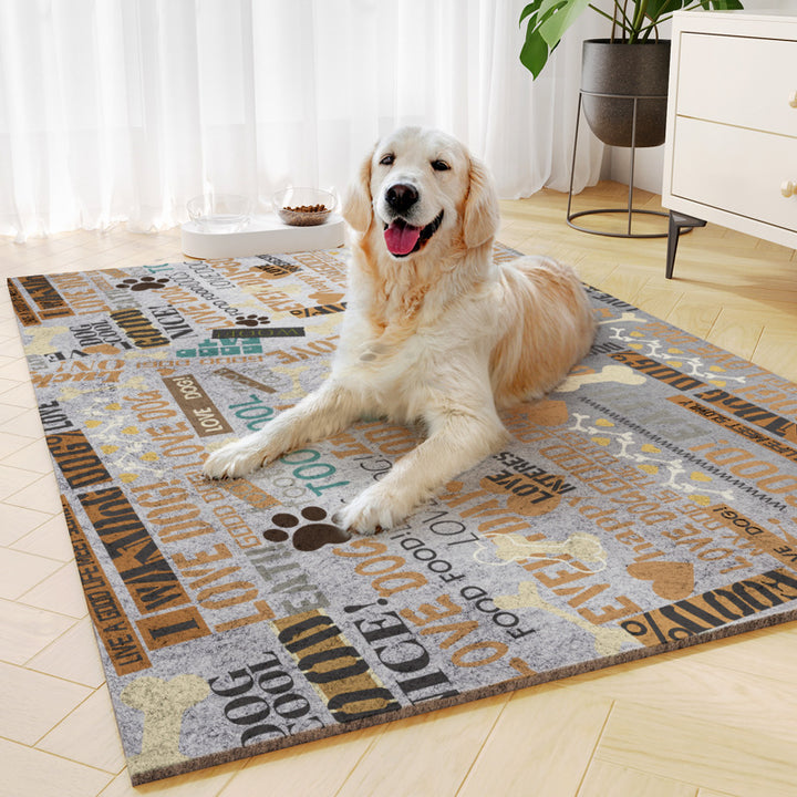Pet-Themed Comfort Area Mat Bowlift