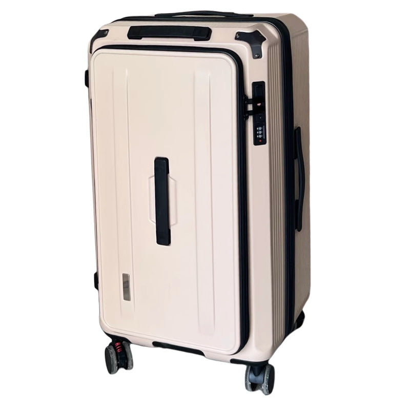 Premium Lockable Hard-Shell Rolling Suitcase