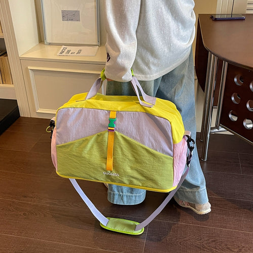 Sporty Tote Bag With Modern Design And Multiple Compartments Bowlift