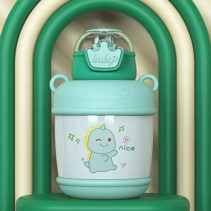 Ladies Insulated Drinking Bottle with Cheerful Duck Motif Bowlift