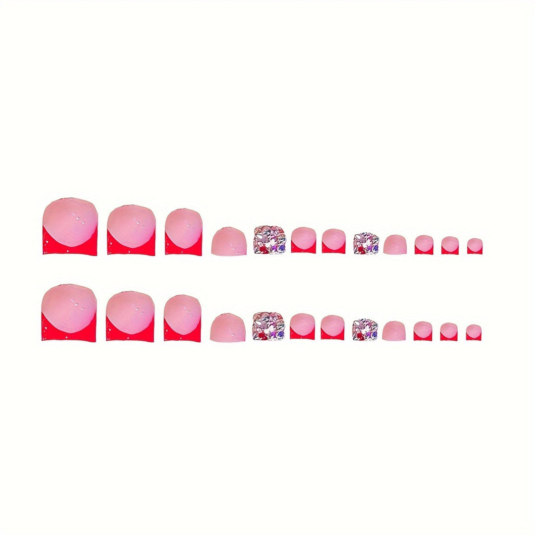 Decorative Glam Nail Art Bowlift