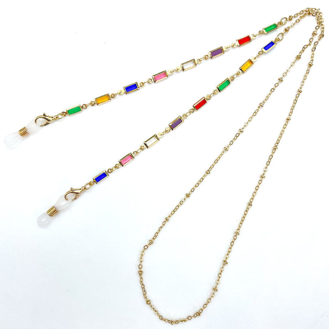 Star-Embellished Eyewear Retainer Chain Bowlift